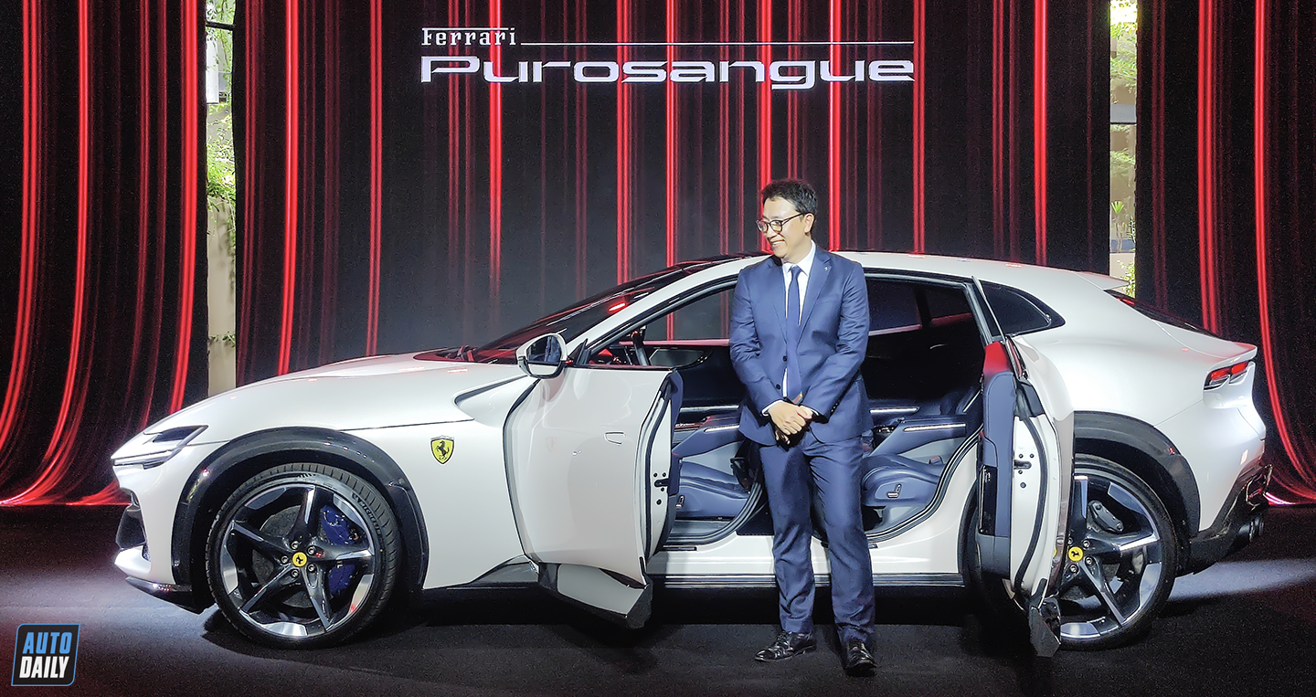Siêu phẩm Ferrari Purosangue ra mắt tại Việt Nam, giá 40 tỷ